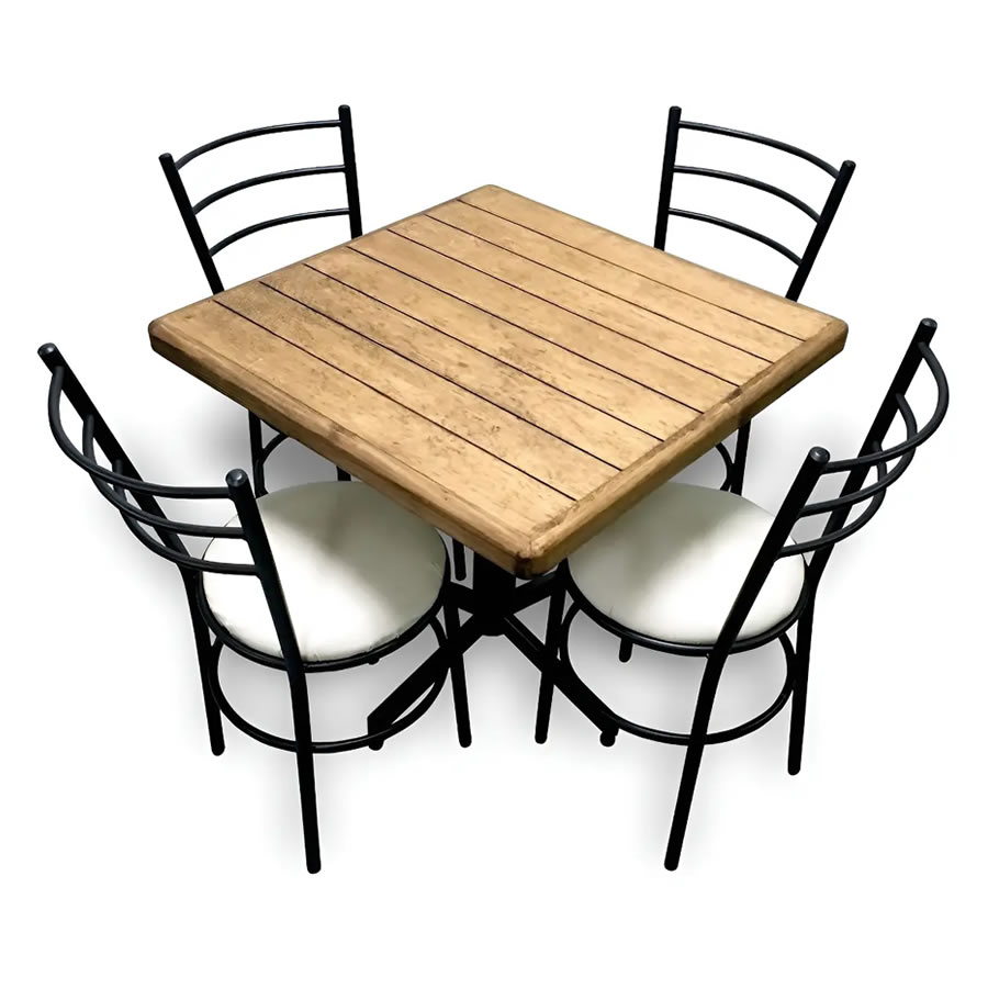Juego de Mesa Estándar base de Metal